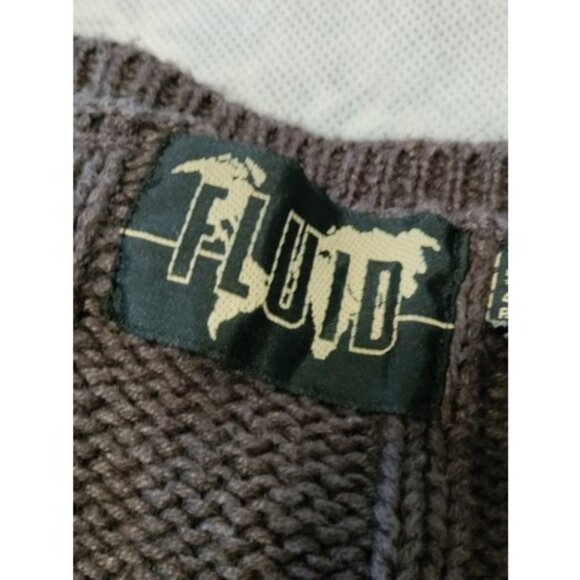 Vintage Fluid V Neck Pullover Sweater Sz Large - Picture 2 of 6